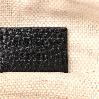 Gucci Pebbled Calfskin Small Soho Disco Bag Black 7 of 12