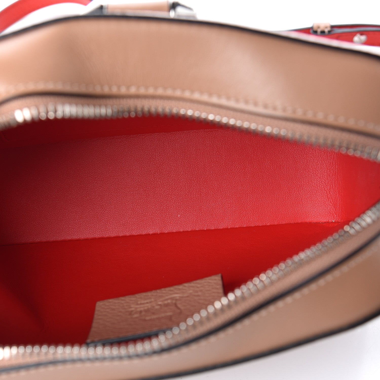 Christian Louboutin Calfskin Mini Rubylou Crossbody Nude 7 of 11