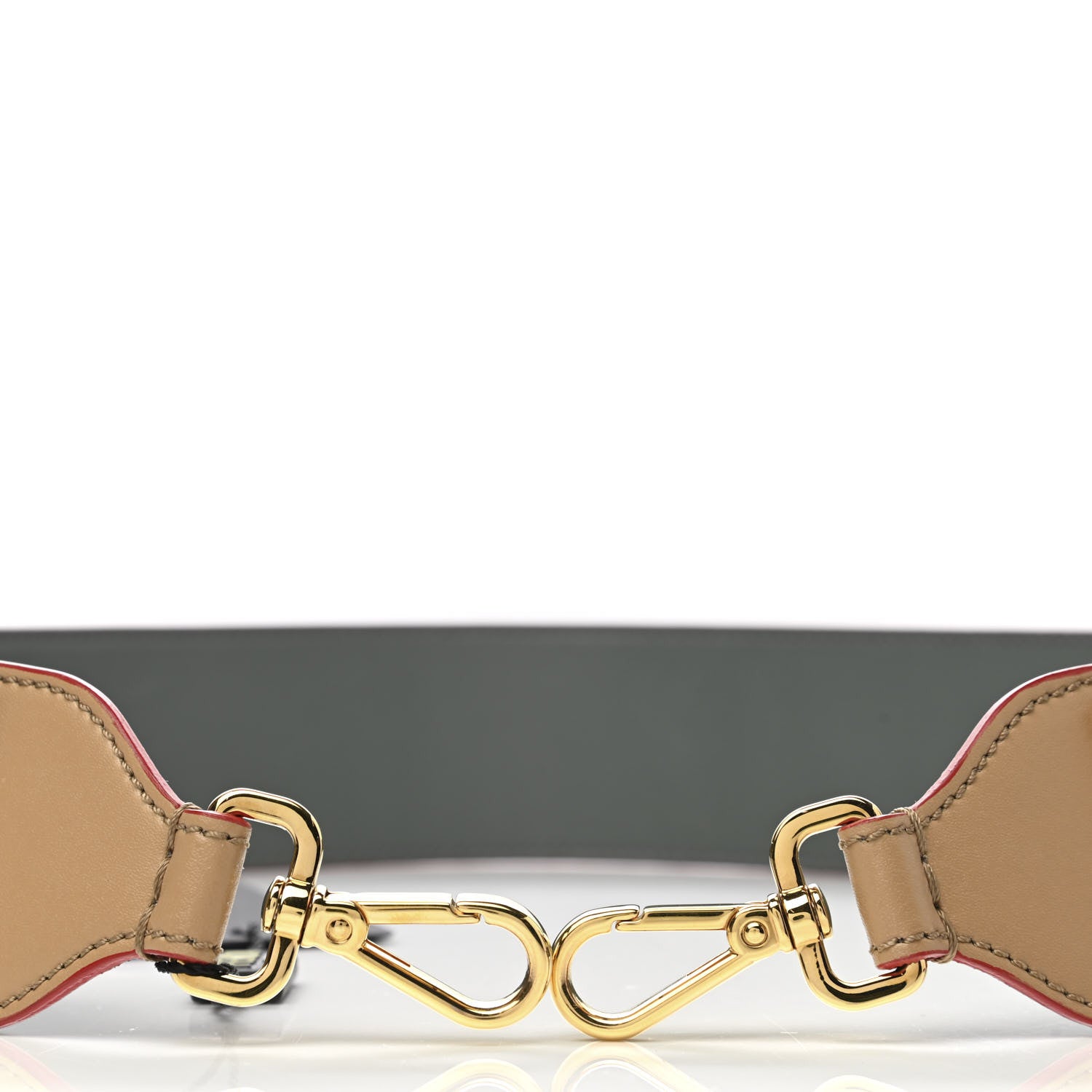 Fendi Vitello Liberty Velvet FF Multicolor Strap You Multicolor Cuoio 5 of 5