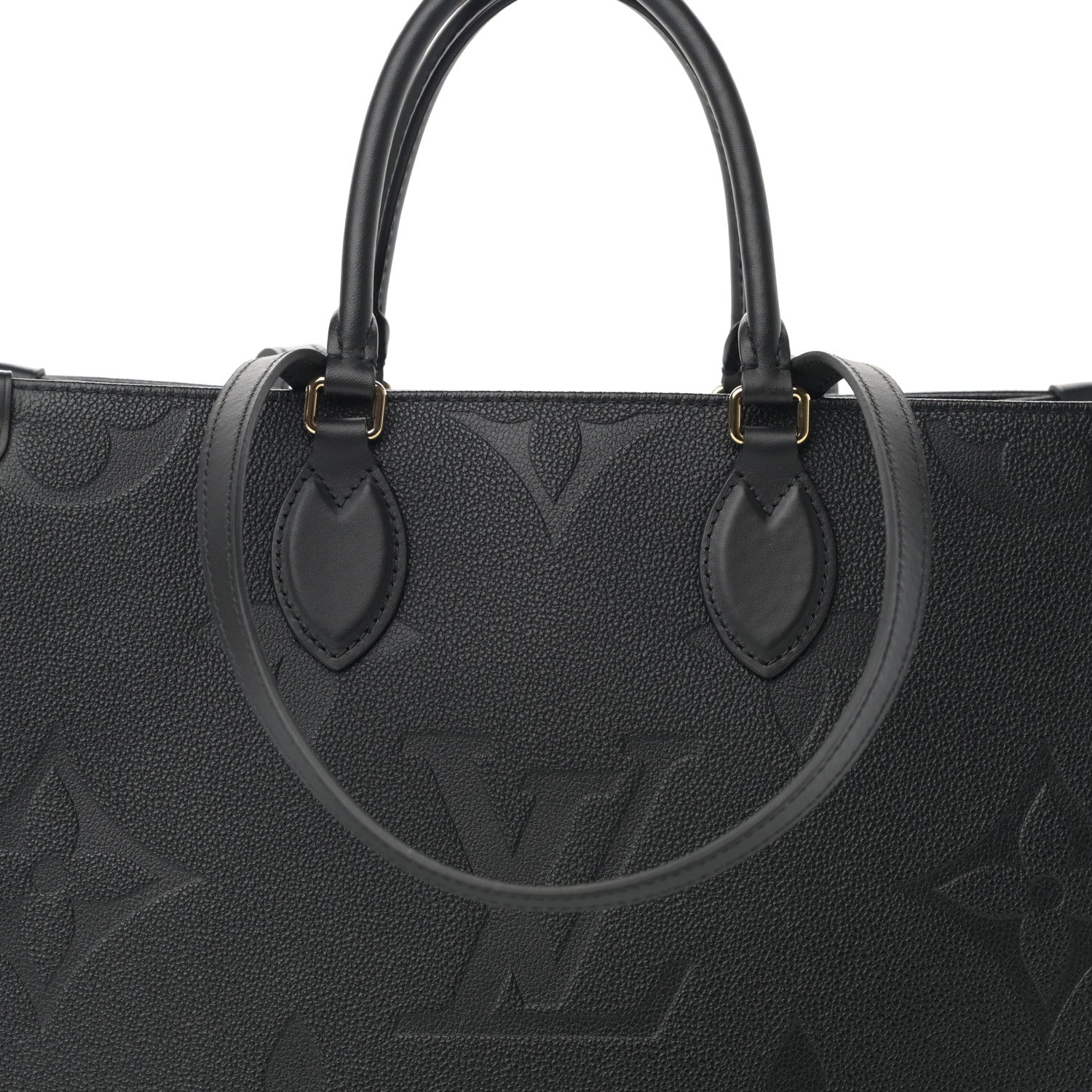 Louis Vuitton Empreinte Monogram Giant Onthego MM Black 7 of 13