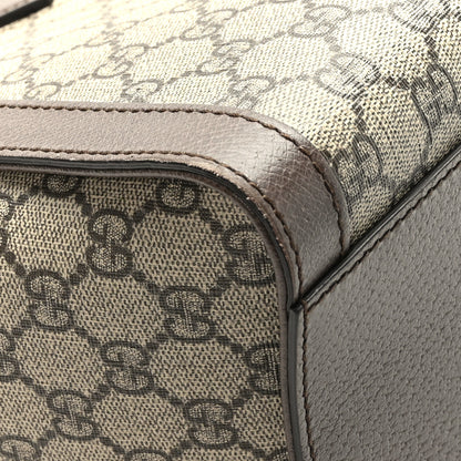 Gucci GG Supreme Monogram Web Medium Ophidia Tote Bag Brown 9 of 12