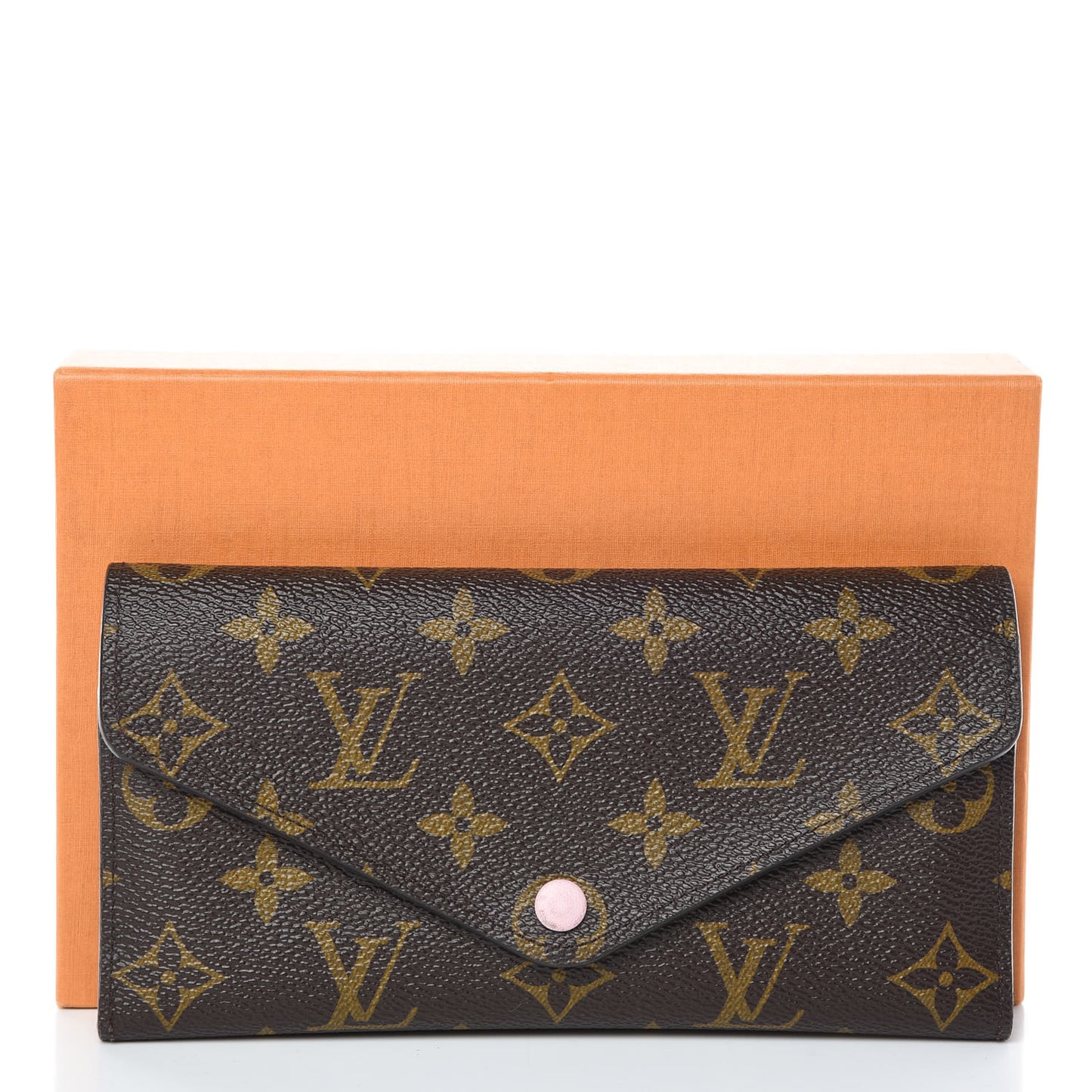 Monogram Josephine Wallet Rose Ballerine
