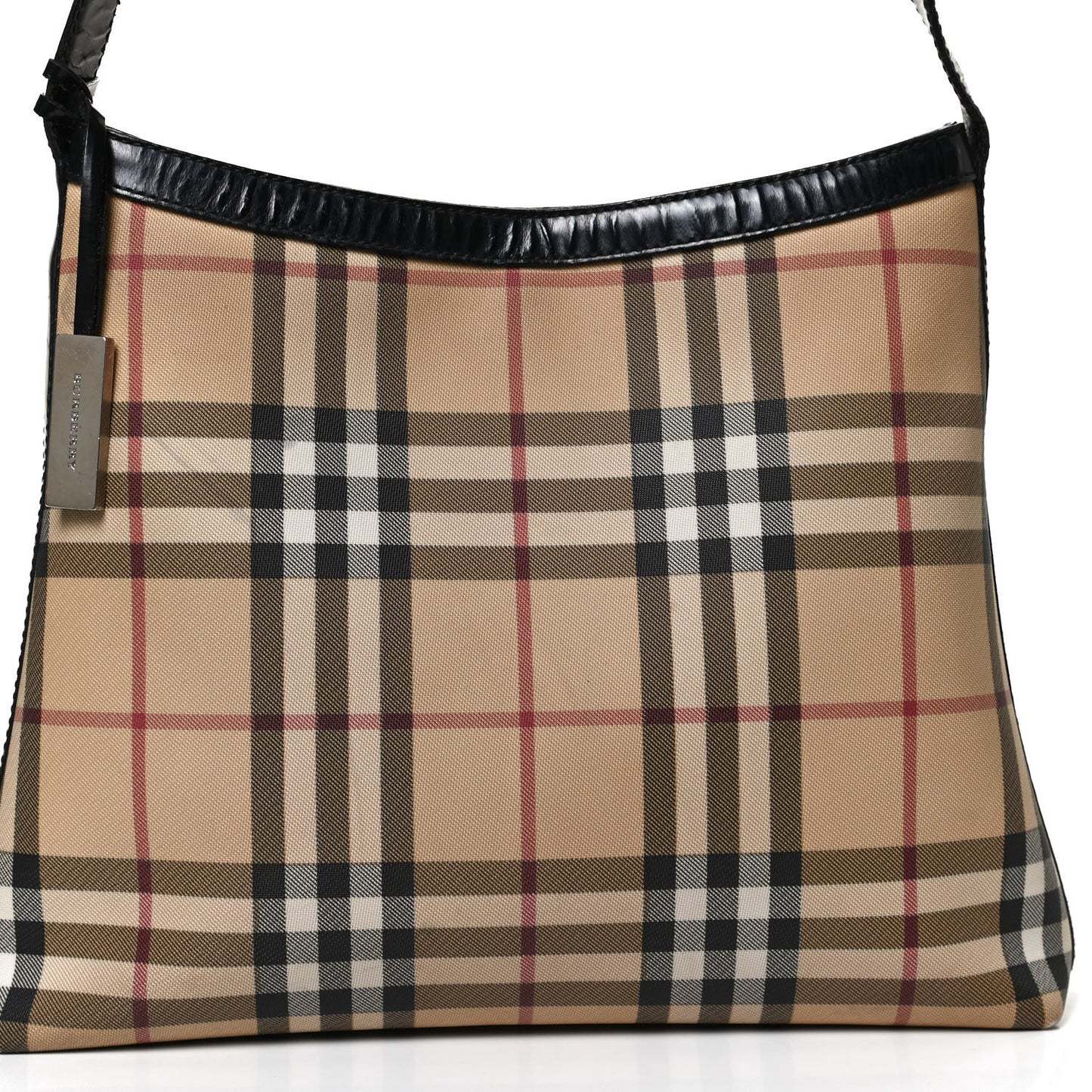 Vintage Check Shoulder Bag Black