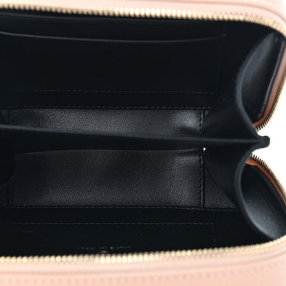 Chanel Caviar Quilted CC Filigree Vanity Clutch With Chain Beige Black 4 of 6