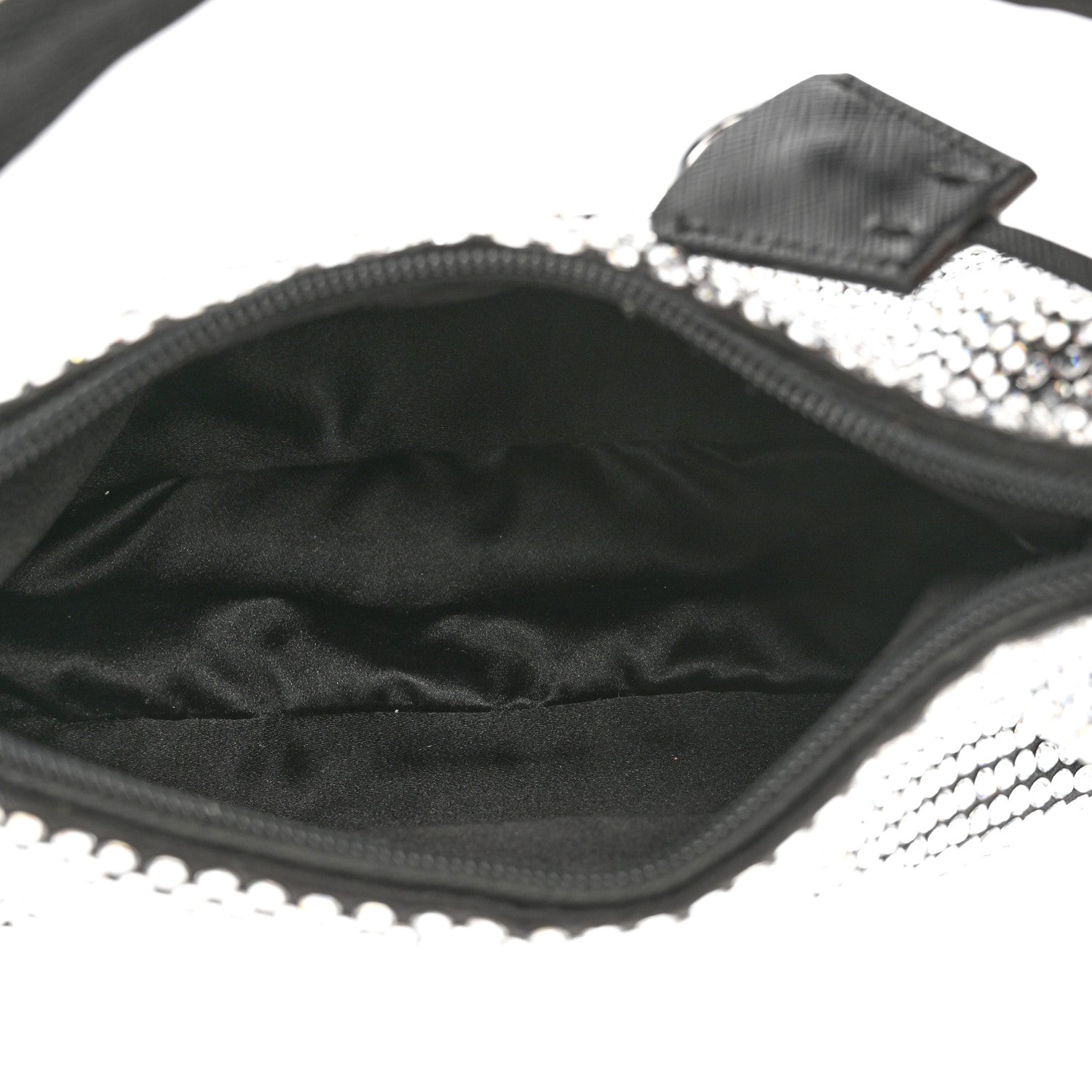 Prada Satin Crystal Mini Re-Edition 2000 Bag Cristal 5 of 11