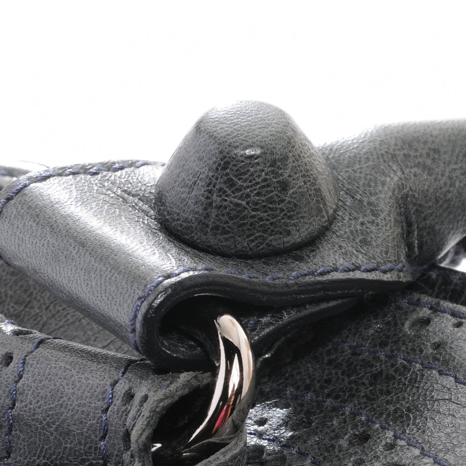 Balenciaga Agneau Giant Brogues Hardware City Anthracite 10 of 10