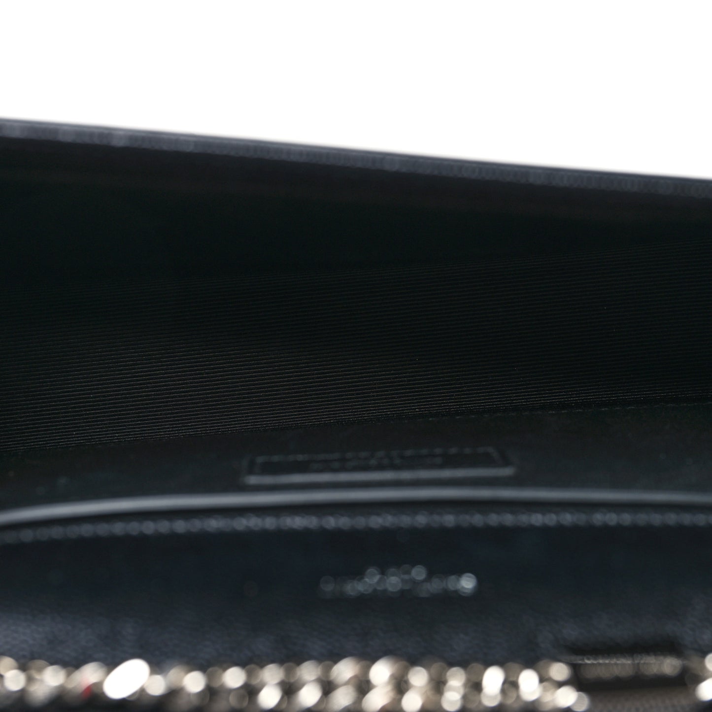 Grain De Poudre Small Monogram Kate Satchel Black
