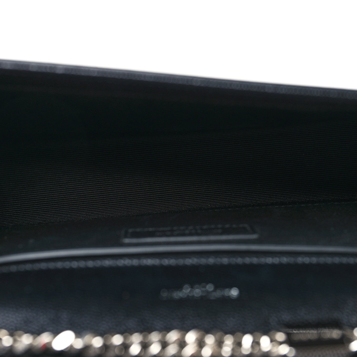 Saint Laurent Grain De Poudre Small Monogram Kate Satchel Black 5 of 10