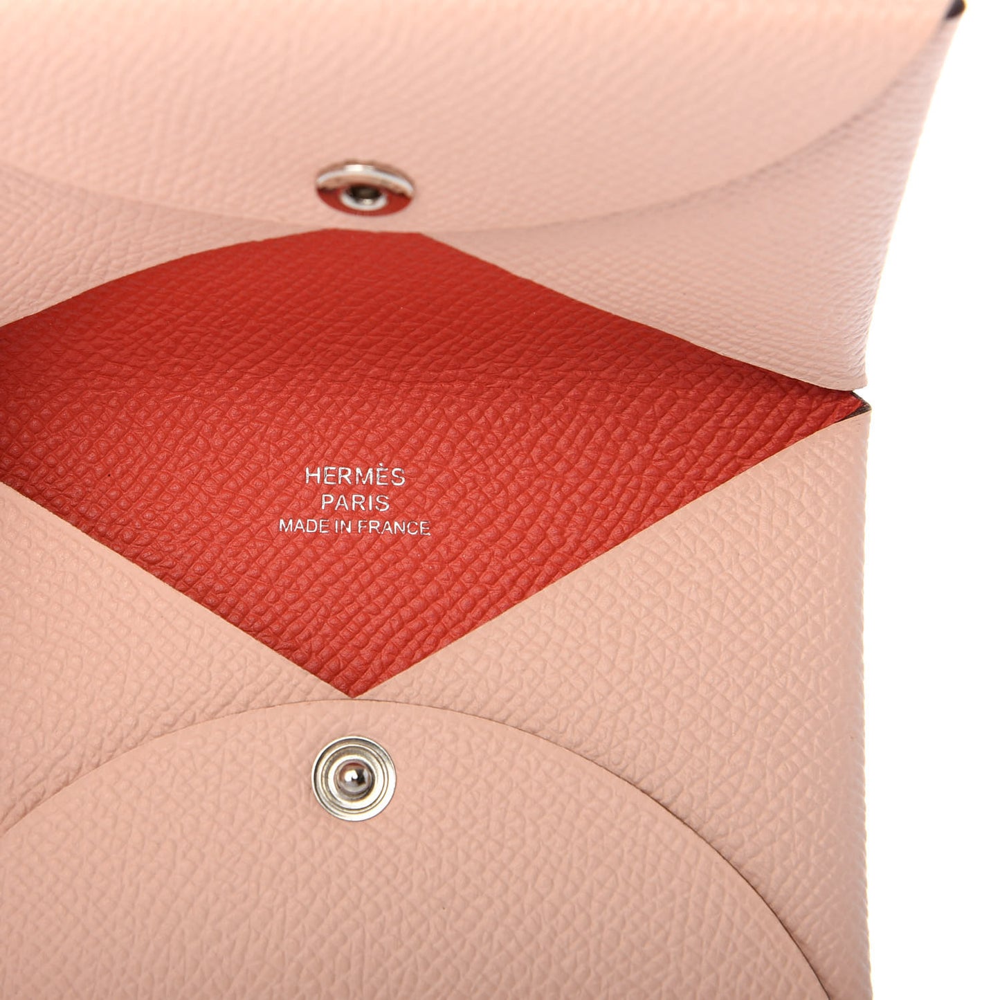 Epsom Verso Calvi Card Case Rose Sakura Rose Azalee