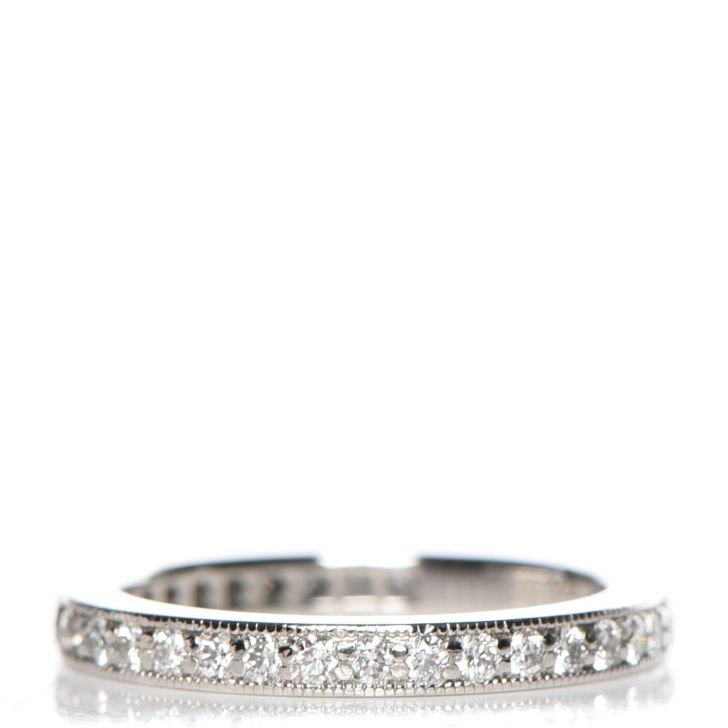 Tiffany Platinum Diamond Legacy Ring 4.25 1 of 4