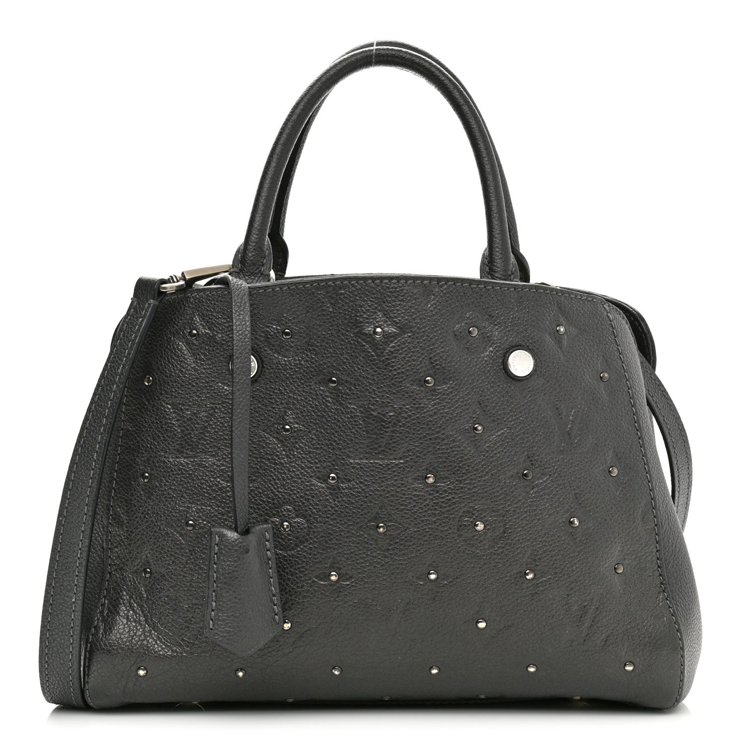 Louis Vuitton Empreinte Studded Montaigne BB Platine 1 of 10