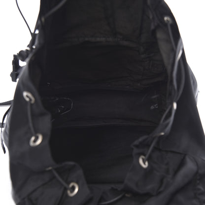 Prada Tessuto Nylon Montagna Double Buckle Backpack Black 5 of 15
