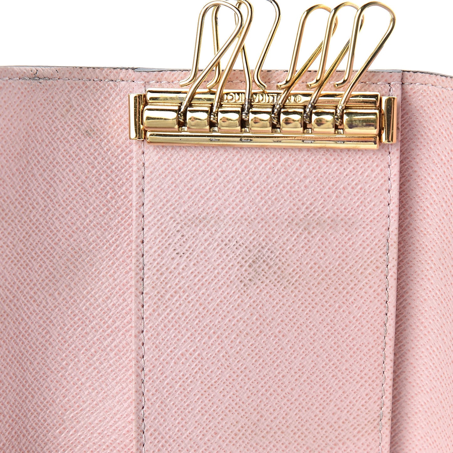 Monogram Multicles 6 Key Holder Rose Ballerine