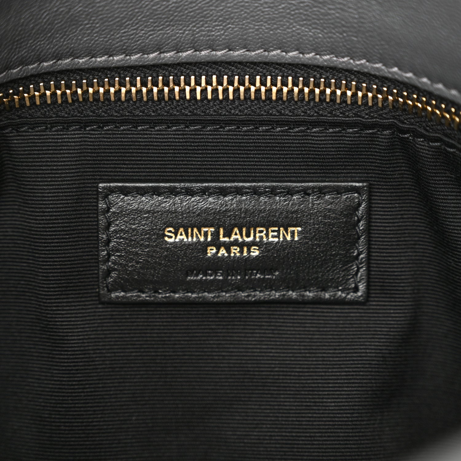 Saint Laurent Lambskin Quilted Small Loulou Puffer Monogram Chain Satchel Storm 6 of 10