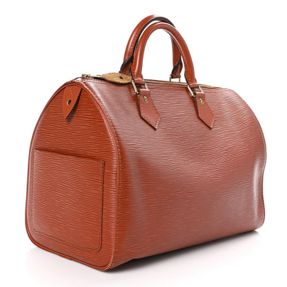 Louis Vuitton Epi Speedy 30 Kenyan Fawn 3 of 12