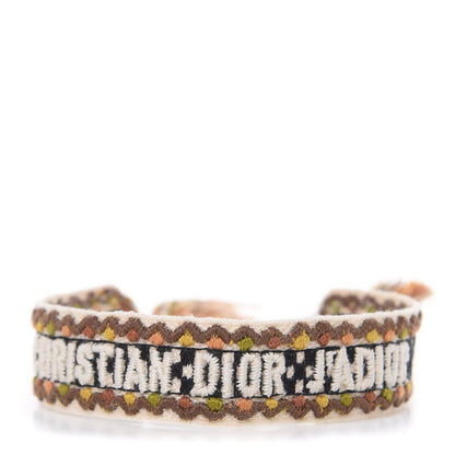 Christian Dior Woven Cotton J'Adior Friendship Bracelet 1 of 4