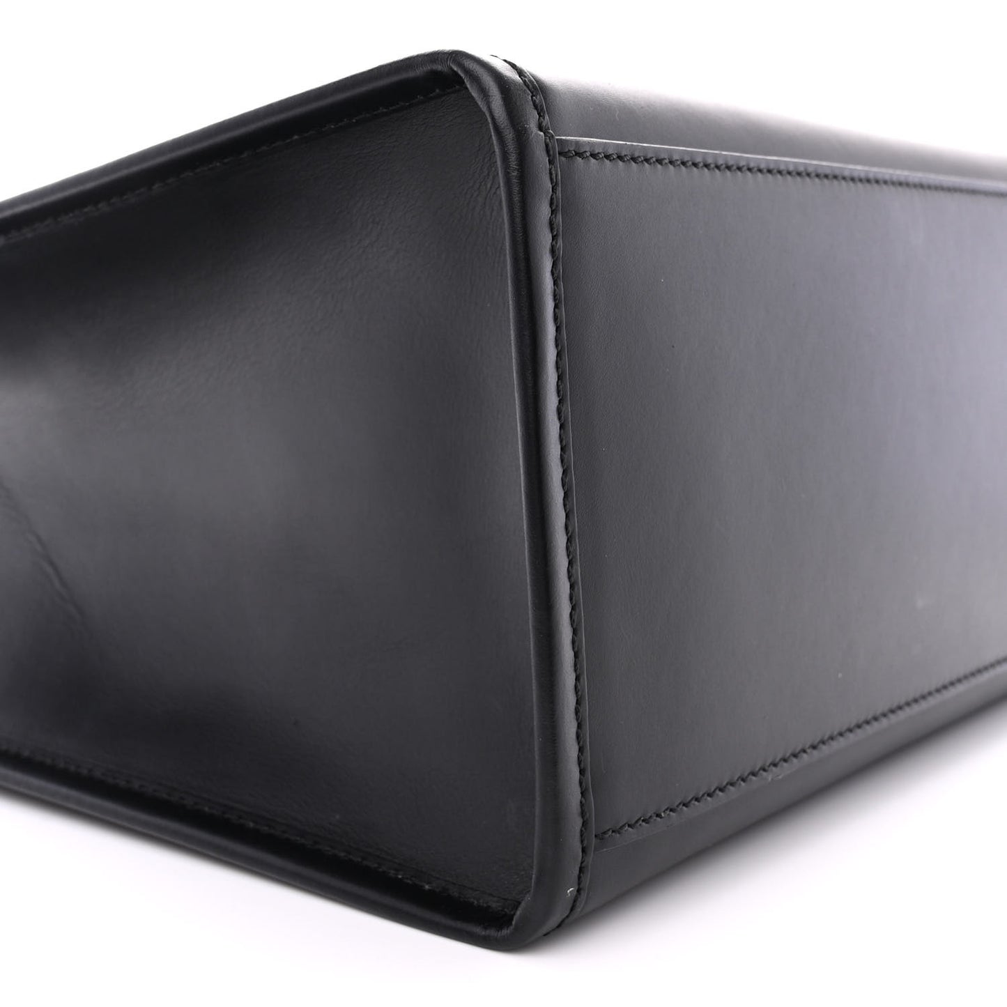 Vitello King Plexiglass Medium Fendi Sunshine Shopper Tote Black