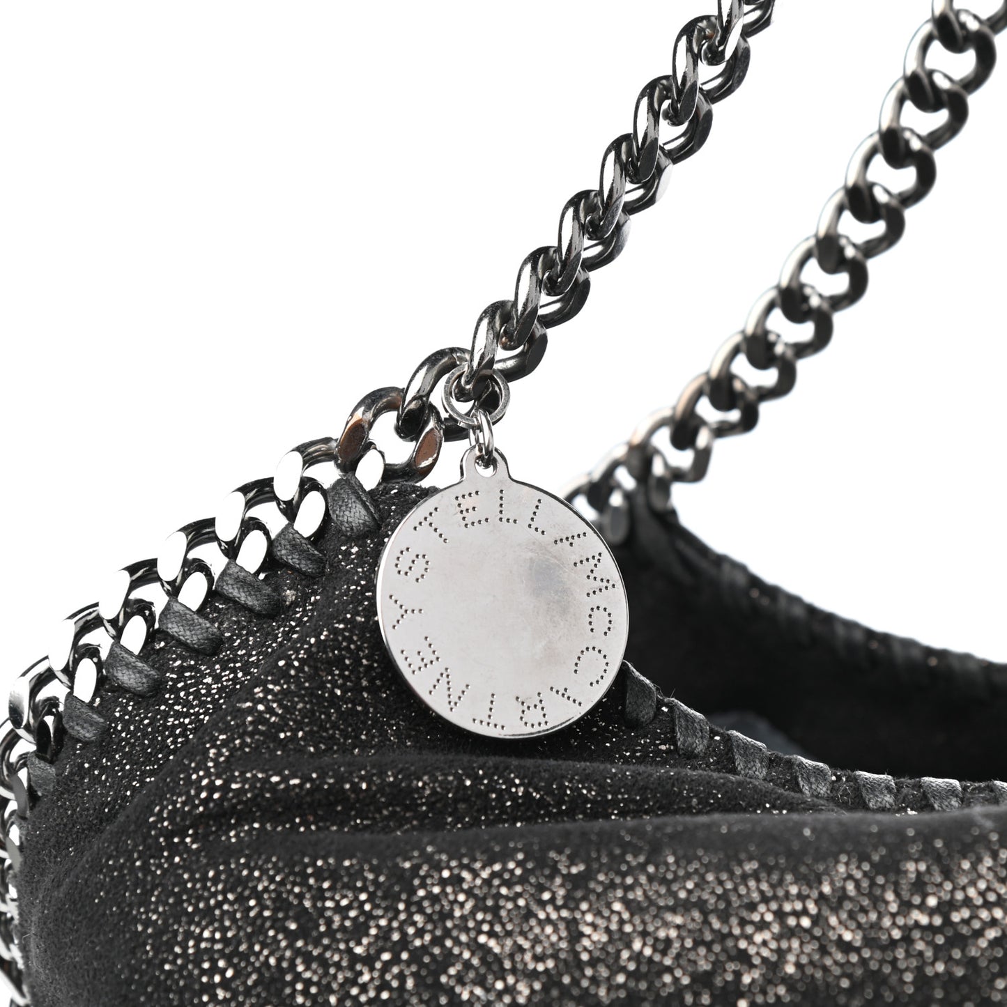 Shaggy Deer Small Falabella Tote Black