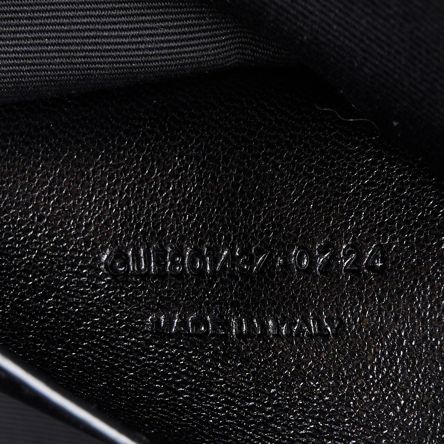 Saint Laurent Lambskin Chevron Quilted Small Loulou Black 9 of 13