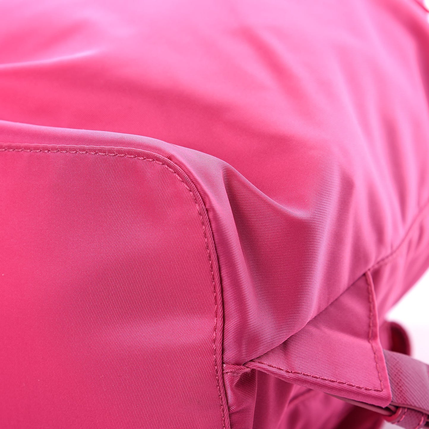 Nylon Vela Small Backpack Fuxia