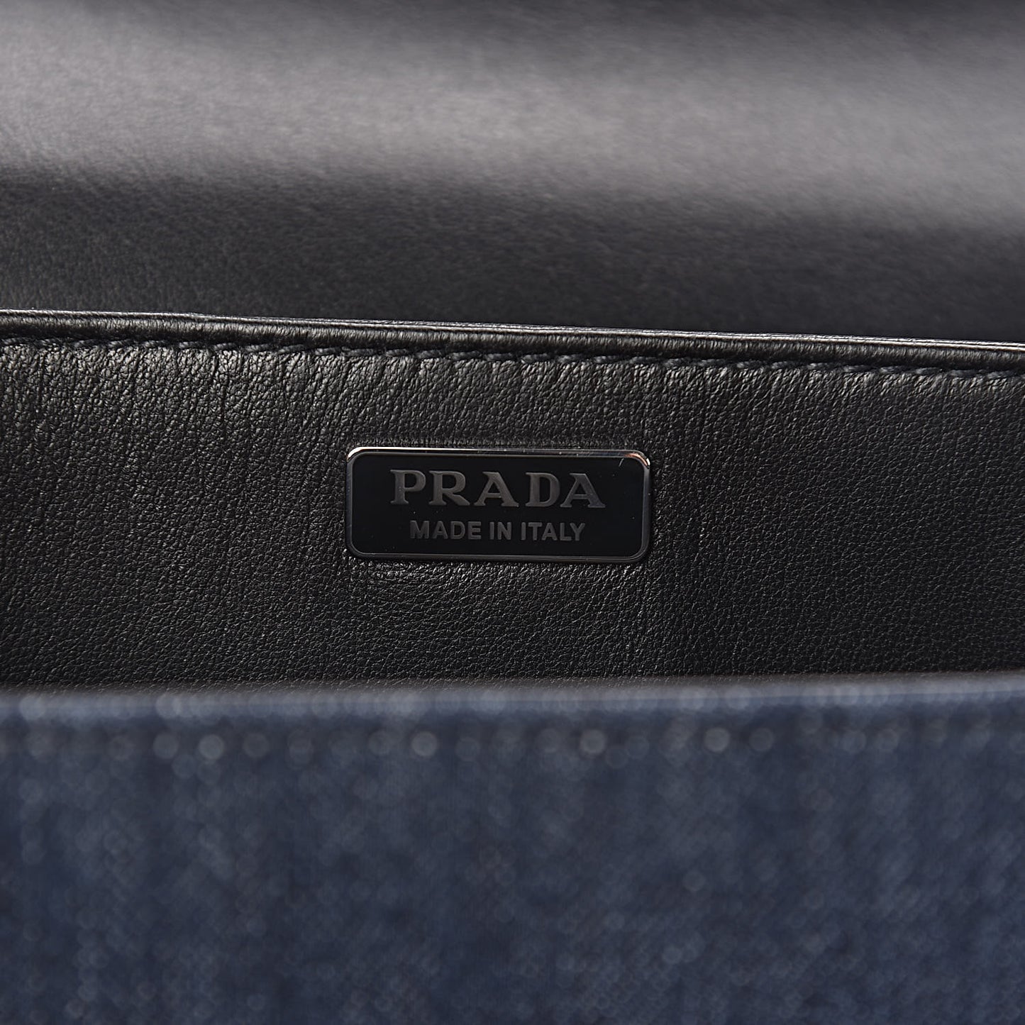 Denim Small Cahier Bag Blue