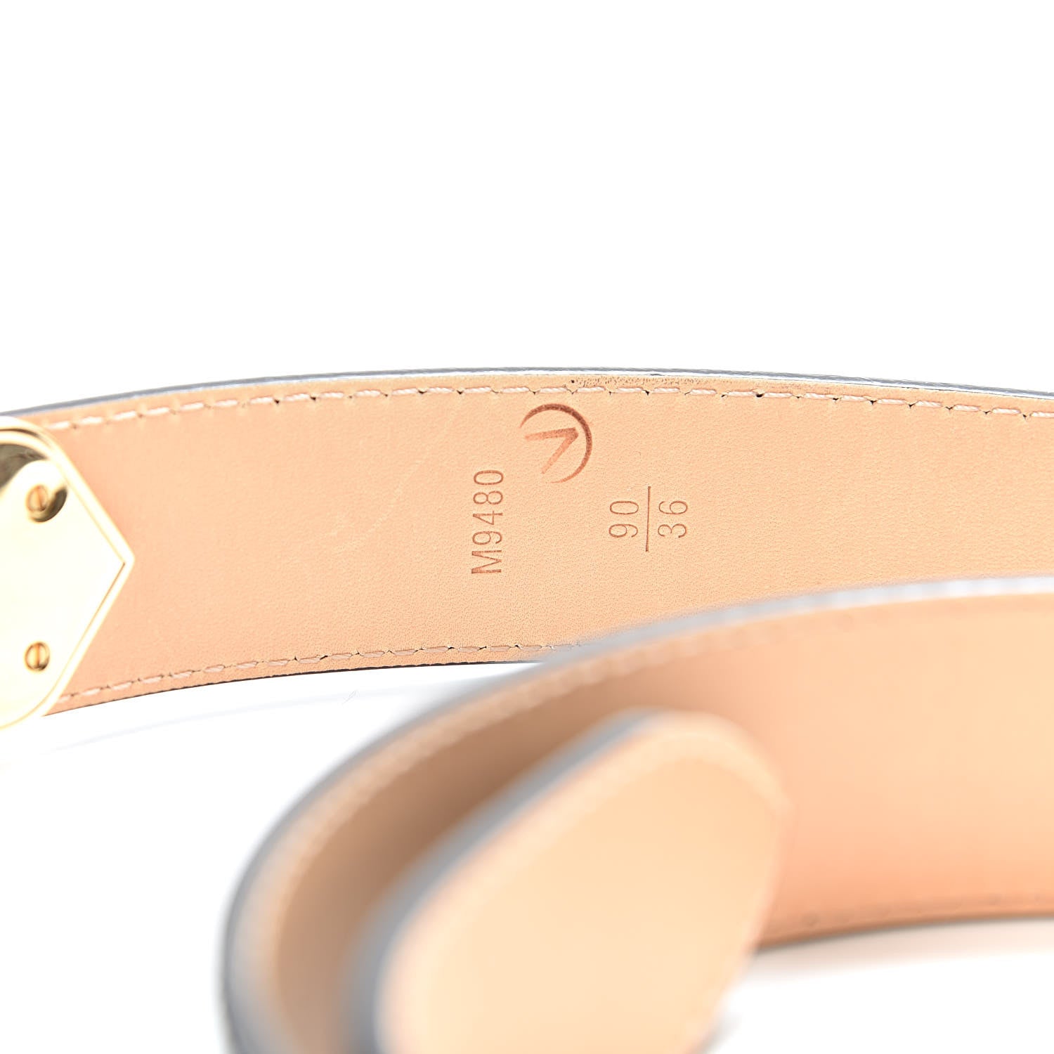 Louis Vuitton Vernis Ceinture 30mm Belt 90 36 Amarante 7 of 7