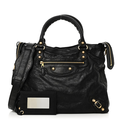 Balenciaga Agneau Giant 12 Gold Hardware Velo Black 3 of 12