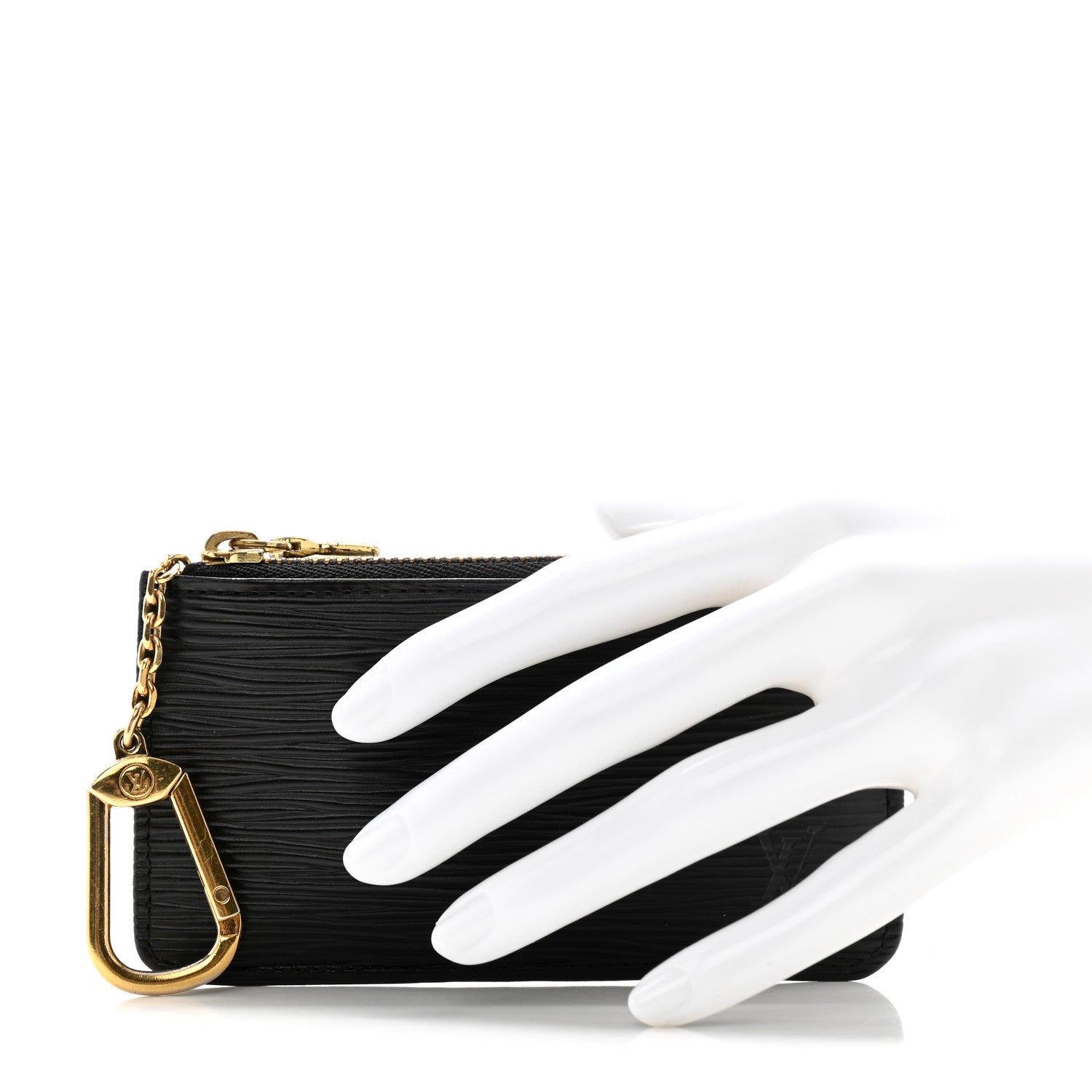 Louis Vuitton Epi Key Pouch Black 2 of 10