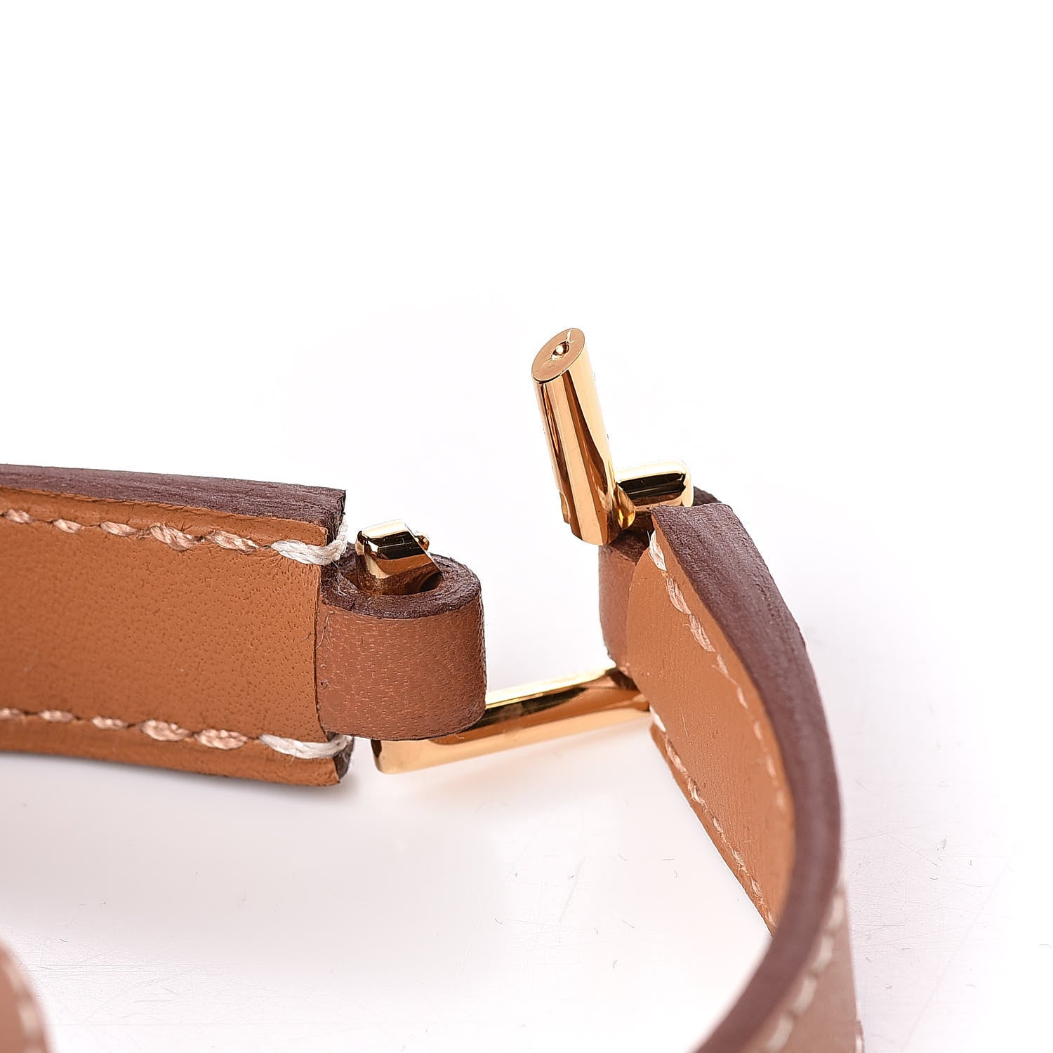 Hermes Swift O'Kelly Double Tour Bracelet T2 Gold 4 of 8