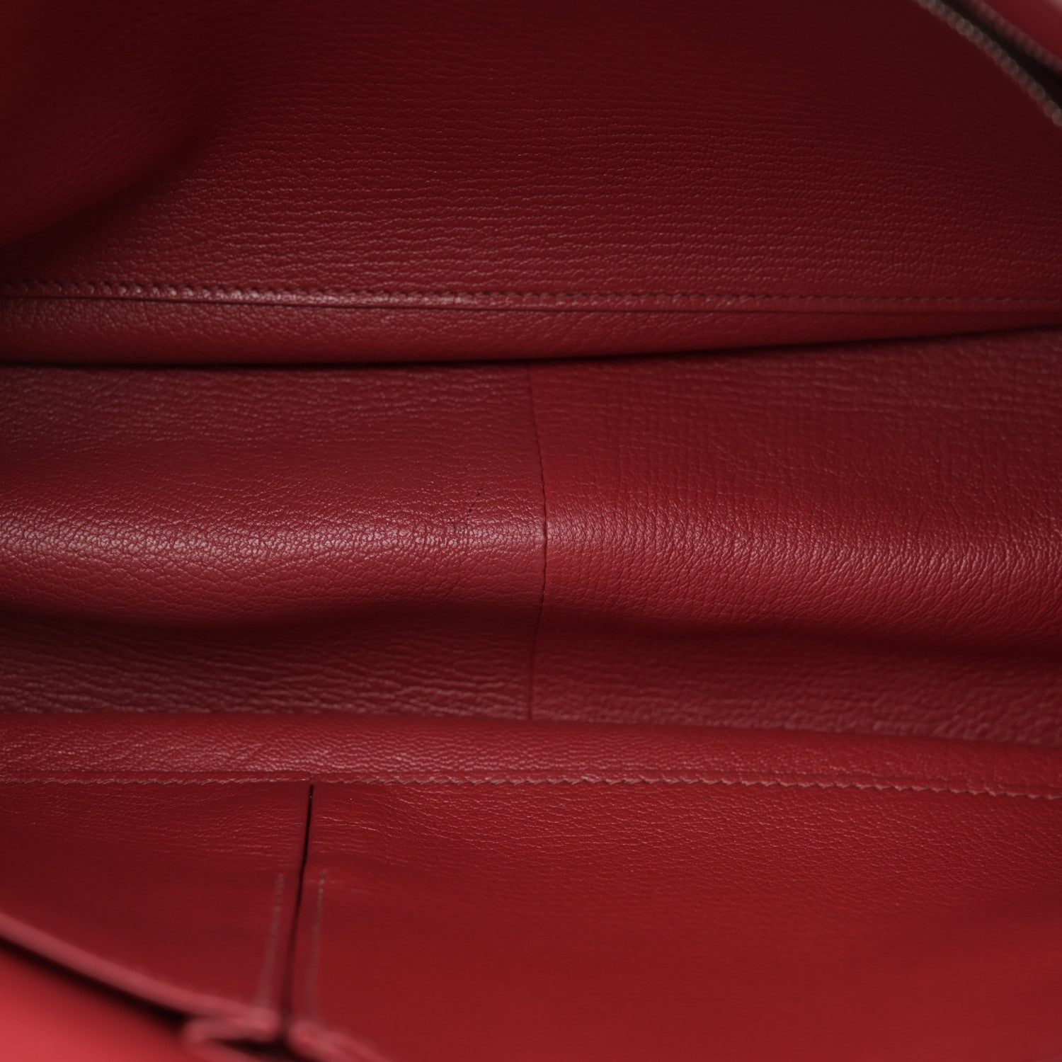 Hermes Taurillon Clemence Jypsiere 34 Rouge Venetian 5 of 18
