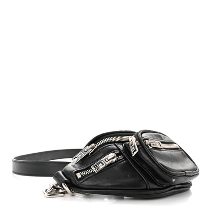 Alexander Wang Lambskin Mini Attica Belt Bag Black 4 of 13