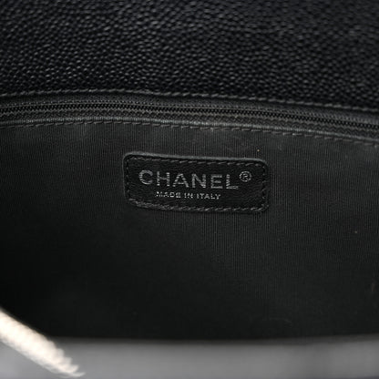 Chanel Caviar Quilted Grand Shopping Tote GST Black 6 of 14