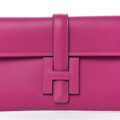 Hermes Swift Jige Elan 29 Clutch Rose Pourpre 8 of 11