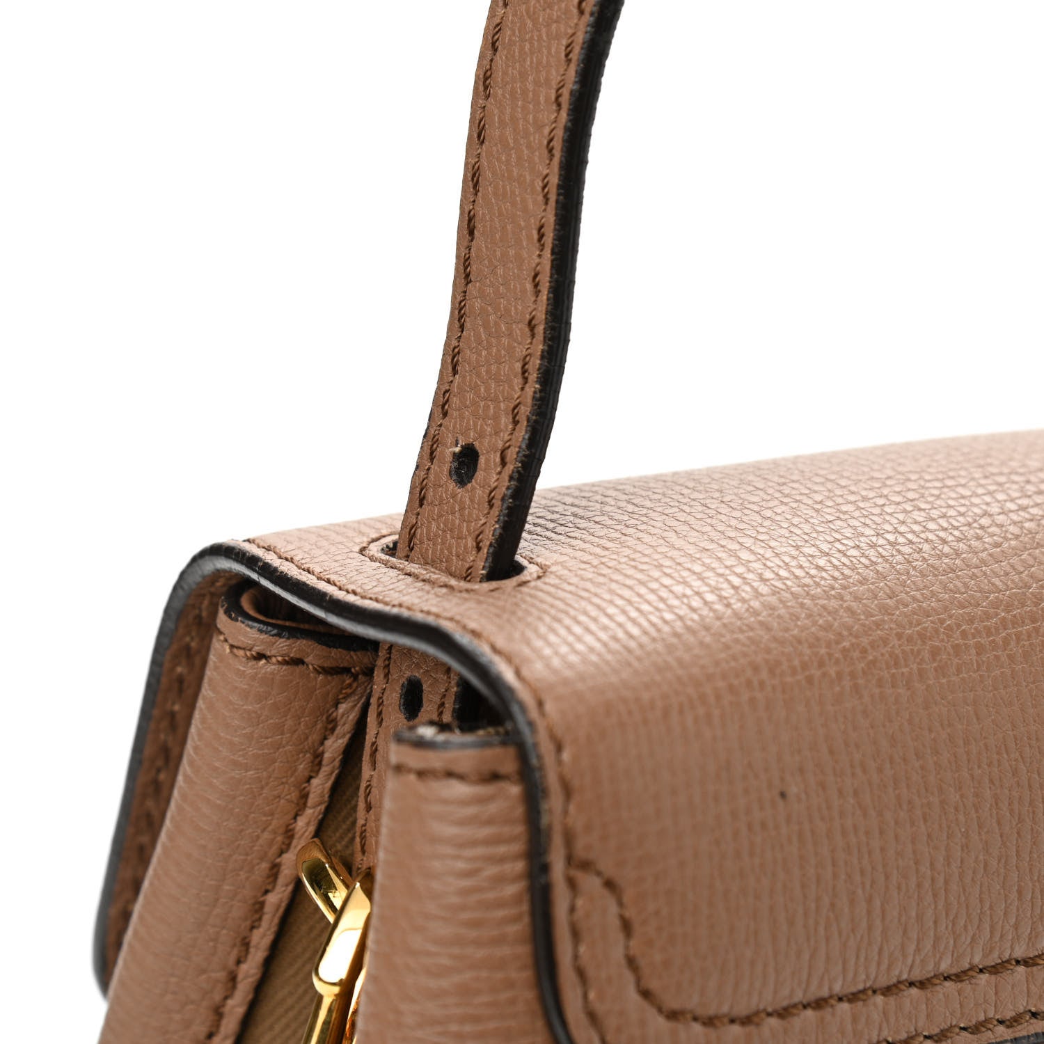 Burberry Derby Calfskin House Check Small Camberley Dark Sand 9 of 9