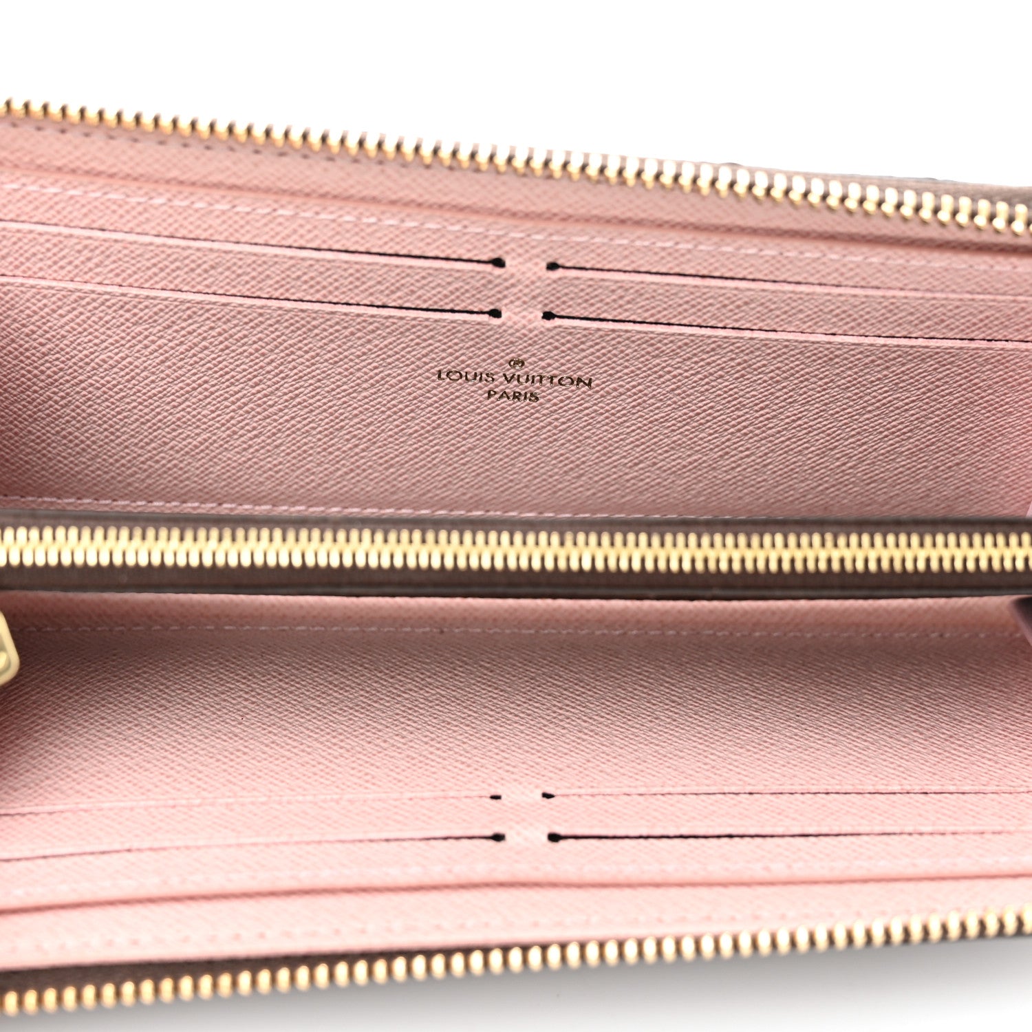 Louis Vuitton Monogram Clemence Wallet Rose Ballerine 5 of 7