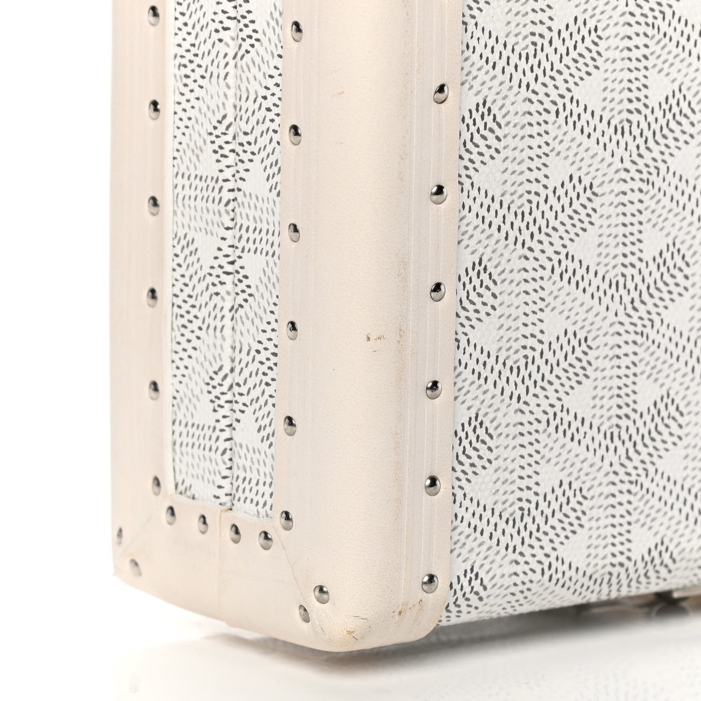 Goyardine Saint Honore Clutch White