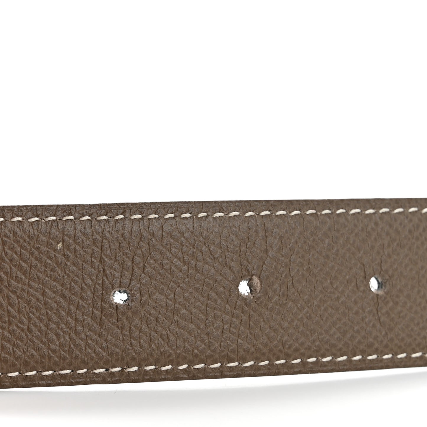 Swift Epsom 24mm Belt Strap 95 Black Etoupe