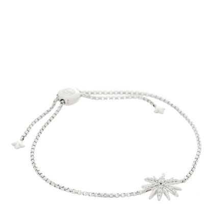 David Yurman Sterling Silver Diamond Starburst Bracelet 1 of 3