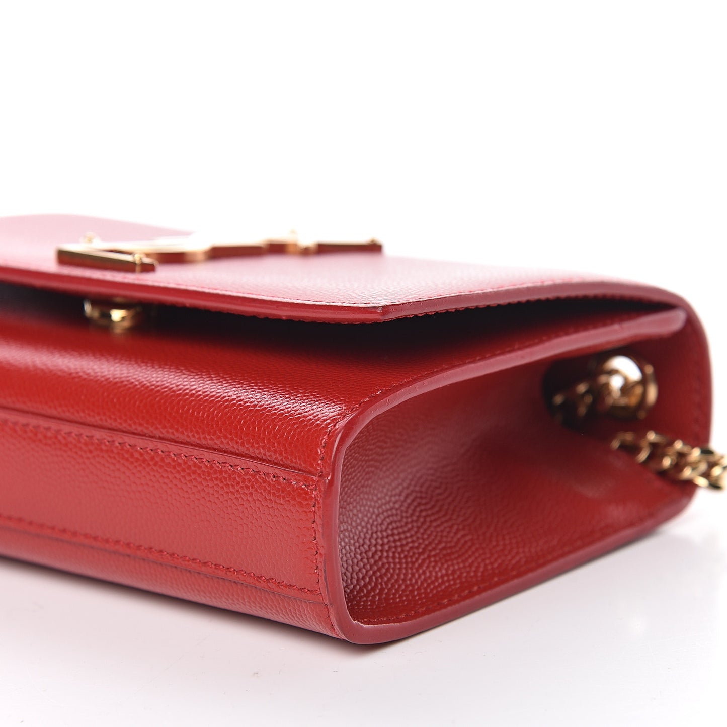 Grain De Poudre Small Monogram Kate Satchel Red