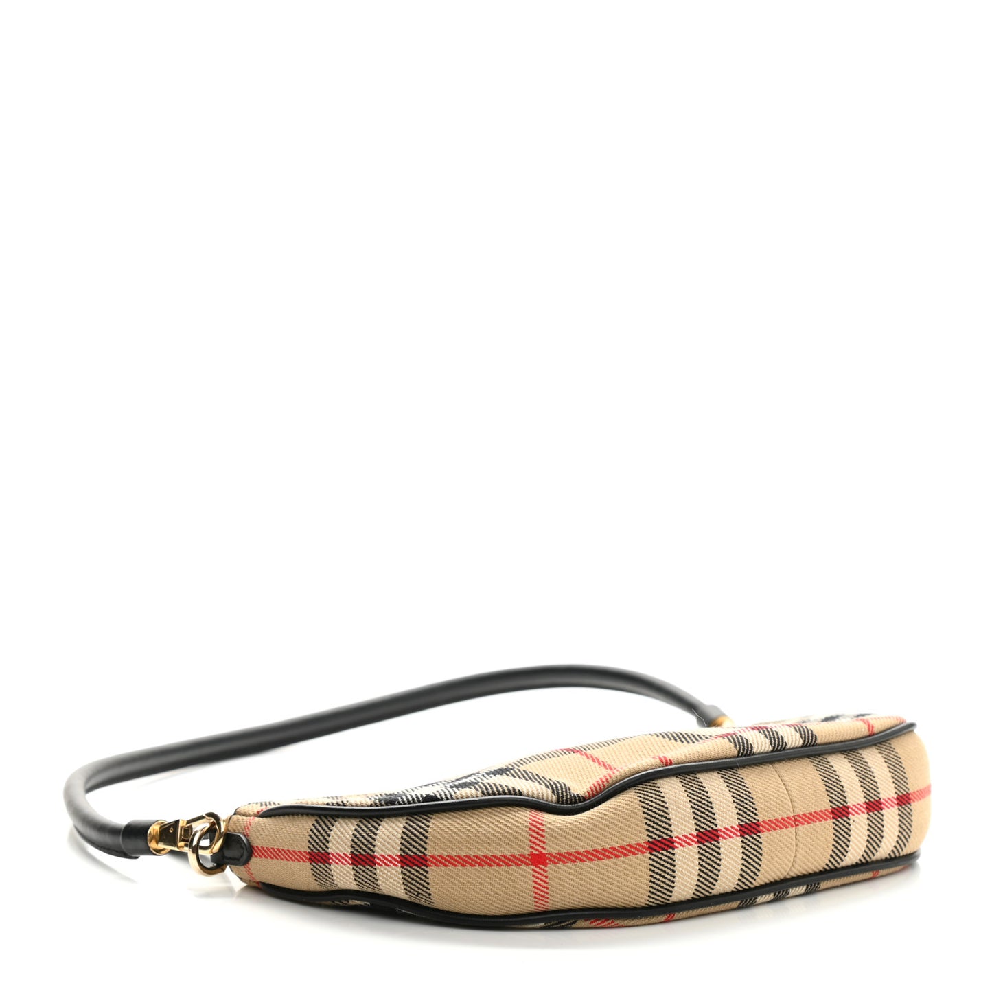 Vintage Check Calfskin Olympia Pouch Archive Beige