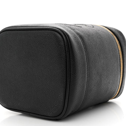 Chanel Caviar Vanity Cosmetic Case Black 11 of 13