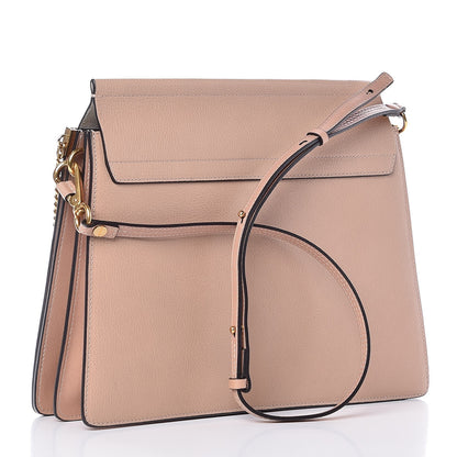 Chloe Calfskin Medium Faye Shoulder Bag Biscotti Beige 3 of 8