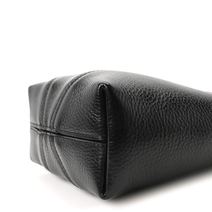 Chloe Grained Calfskin Small Spin Tote Black 10 of 10