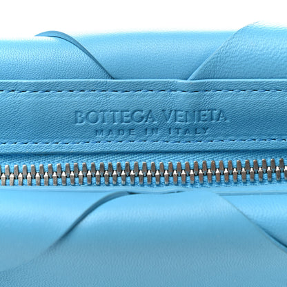 Bottega Veneta Nappa Maxi Blown Up Intrecciato Pouch Clutch Swimming Pool 7 of 8