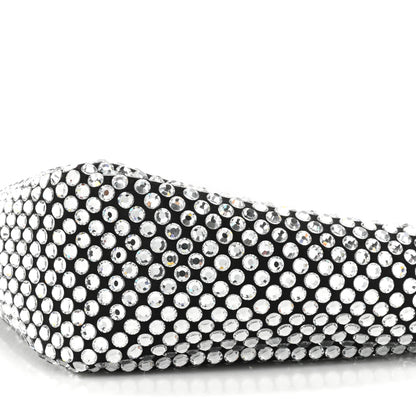 Prada Satin Crystal Triangle Shoulder Bag Cristal 7 of 8