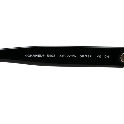 Chanel Acetate Square Eyeglasses 5408 Black 6 of 7