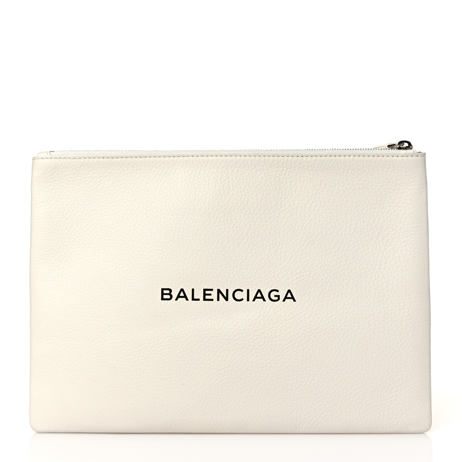Balenciaga Calfskin Logo Everyday Second Bag White 1 of 10