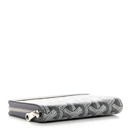 Goyard Goyardine Matignon PM Wallet Grey 4 of 6