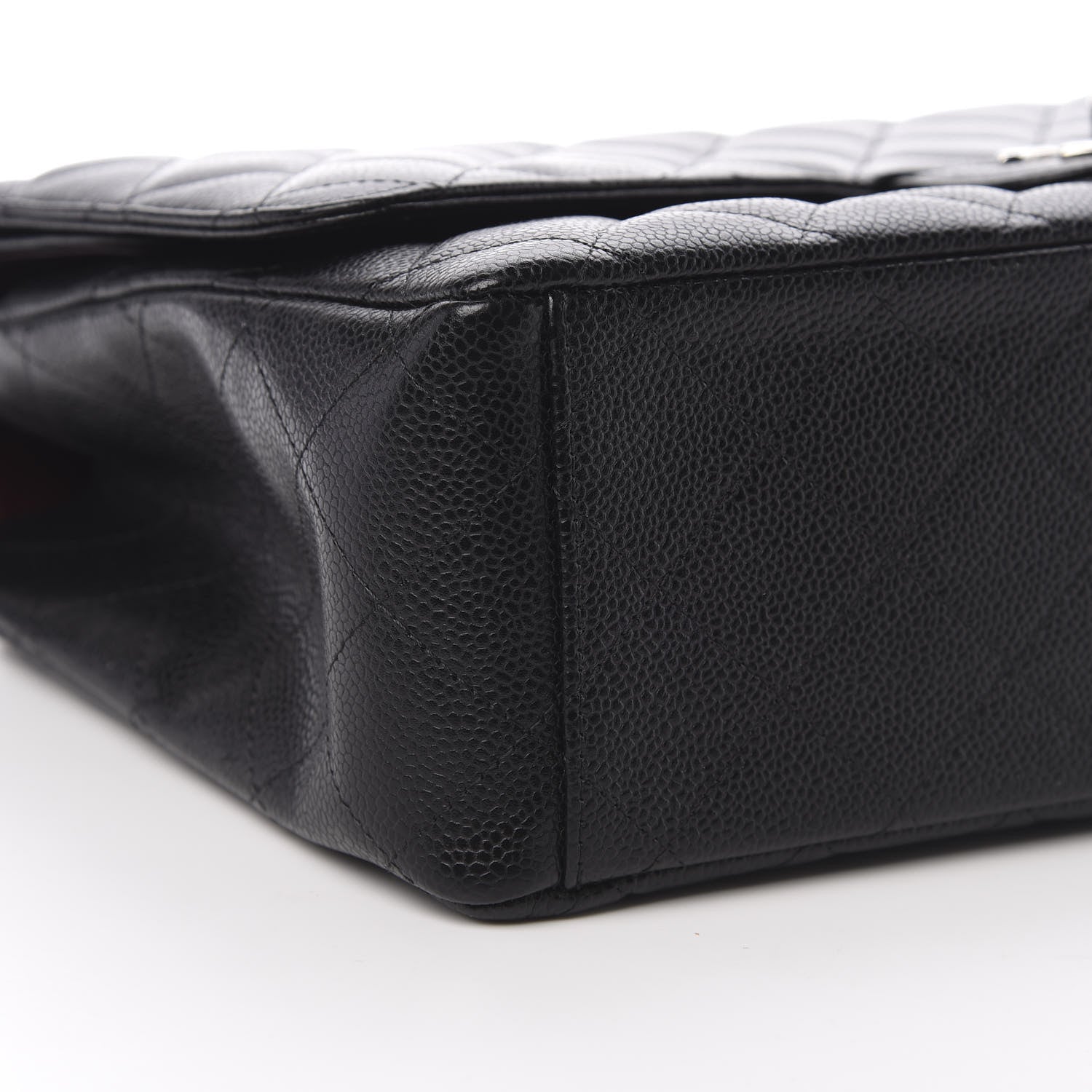 Chanel Caviar Quilted Maxi Double Flap Black 9 of 14