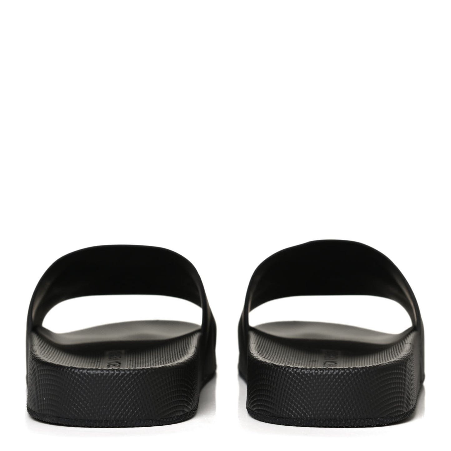 Rubber The Slider Sandals 40 Black